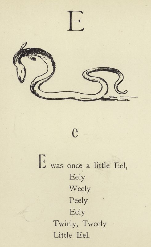 La letra E de Edward Lear