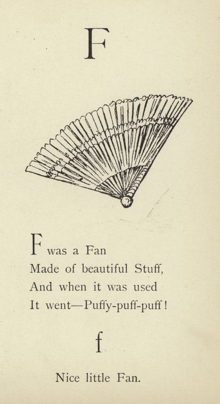 La letra F de Edward Lear