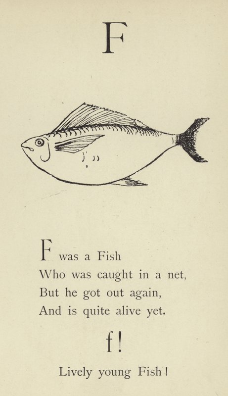 La letra F de Edward Lear