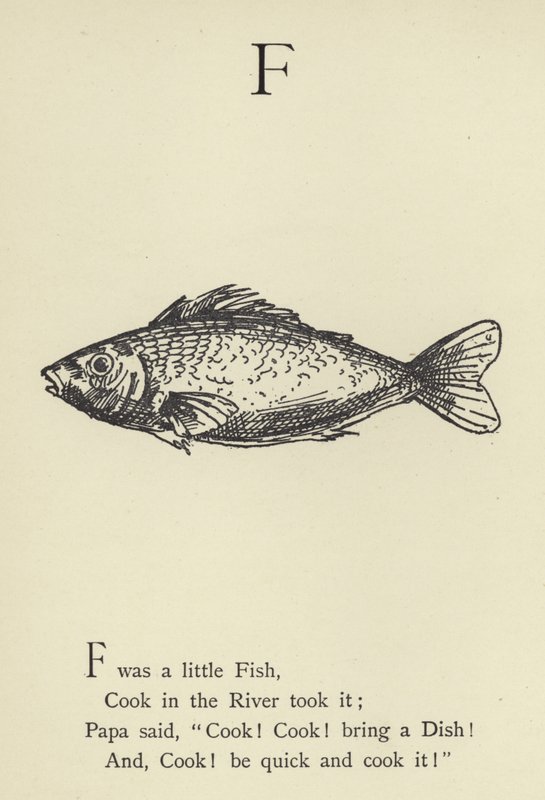 La letra F de Edward Lear