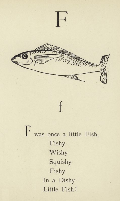 La letra F de Edward Lear