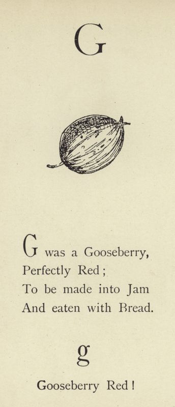 La letra G de Edward Lear