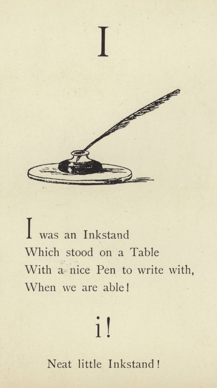 La letra I de Edward Lear