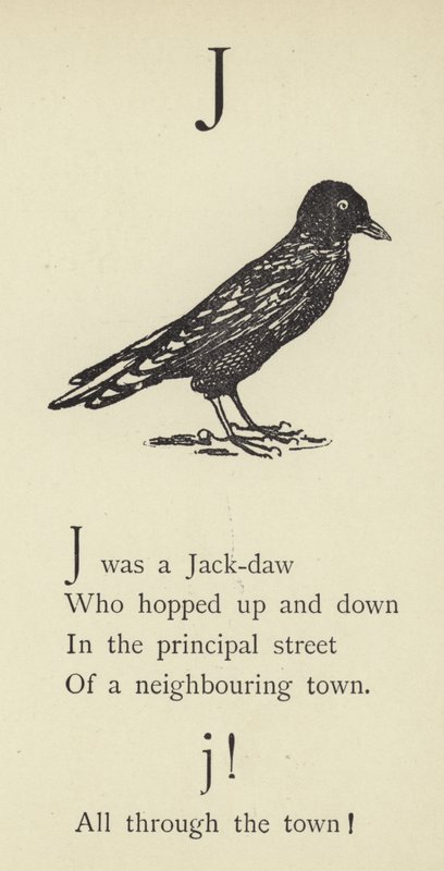 La letra J de Edward Lear