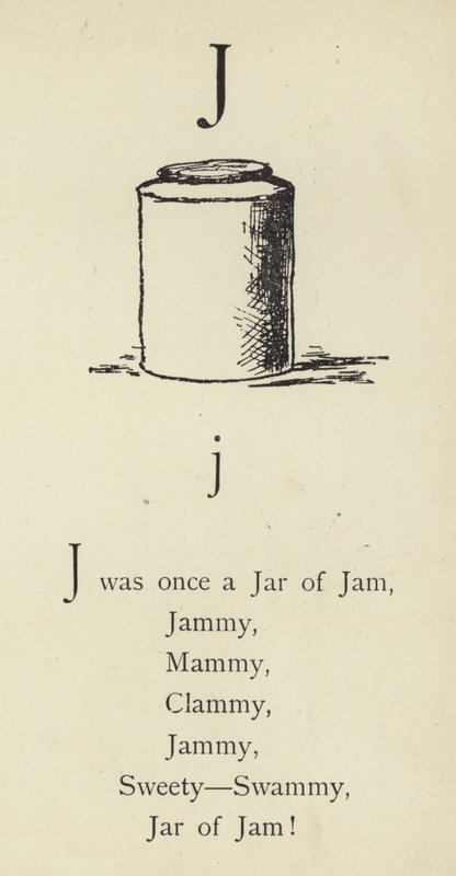 La letra J de Edward Lear