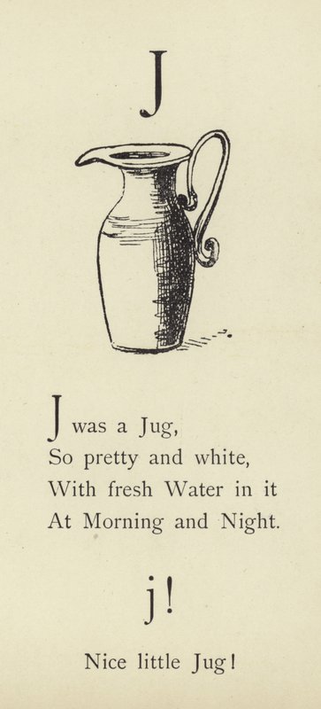 La letra J de Edward Lear