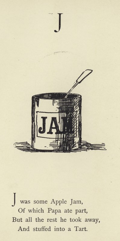 La letra J de Edward Lear