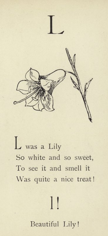 La letra L de Edward Lear