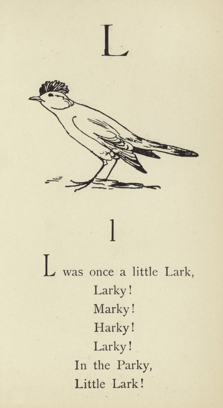 La letra L de Edward Lear