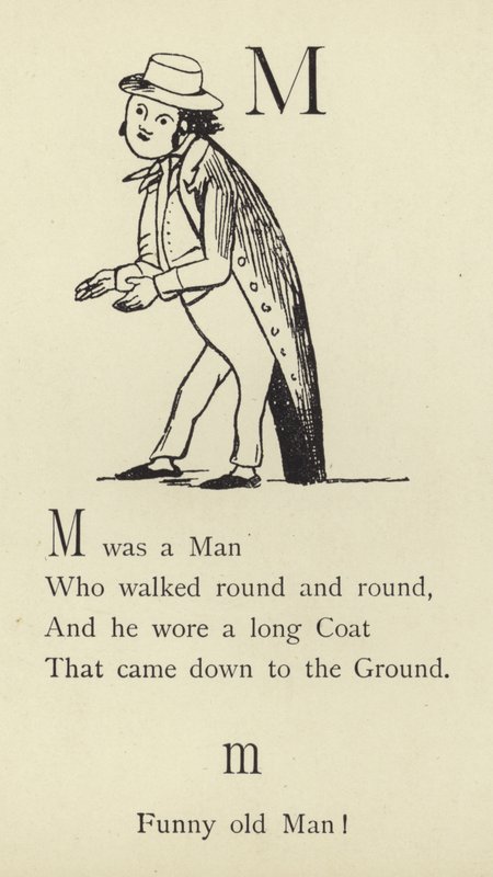 La letra M de Edward Lear
