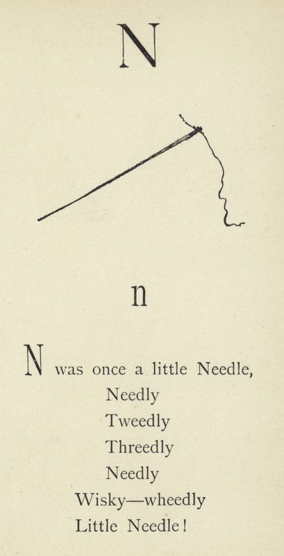 La letra N de Edward Lear