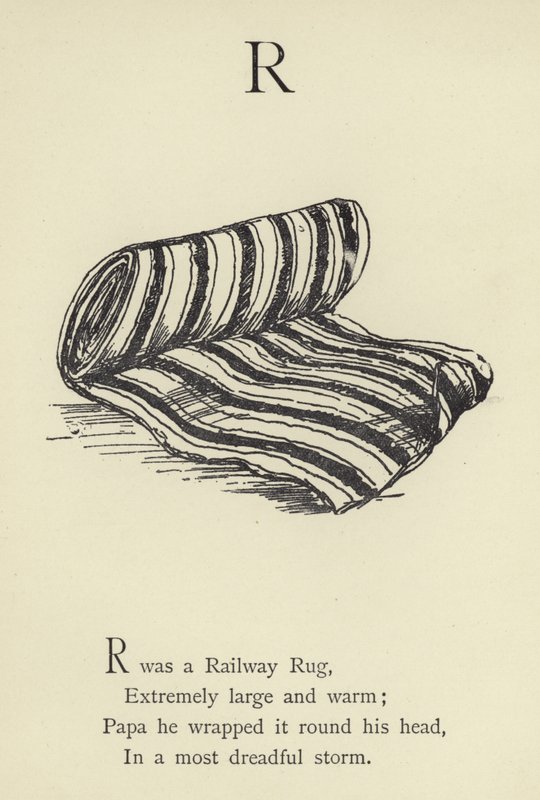 La letra R de Edward Lear