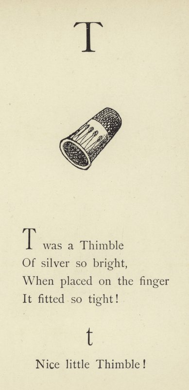 La letra T de Edward Lear