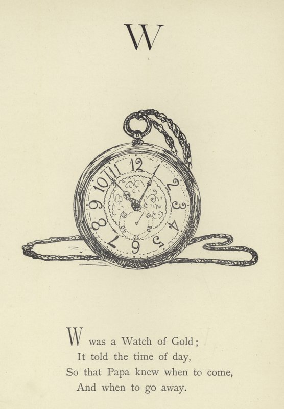 La letra W de Edward Lear
