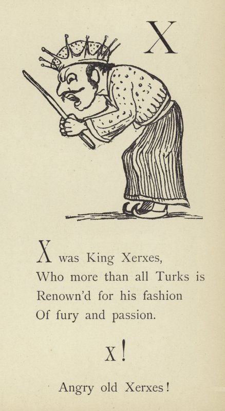 La letra X de Edward Lear