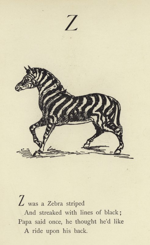 La letra Z de Edward Lear