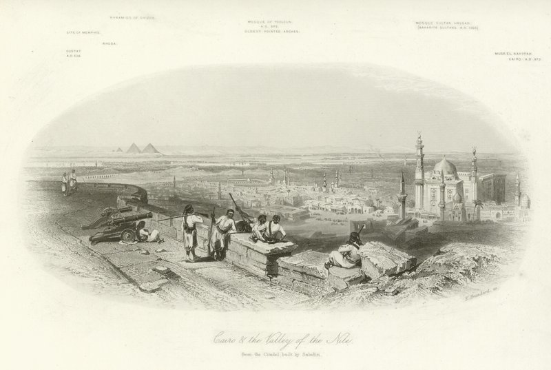El Cairo y el Valle del Nilo de Edward Paxman Brandard