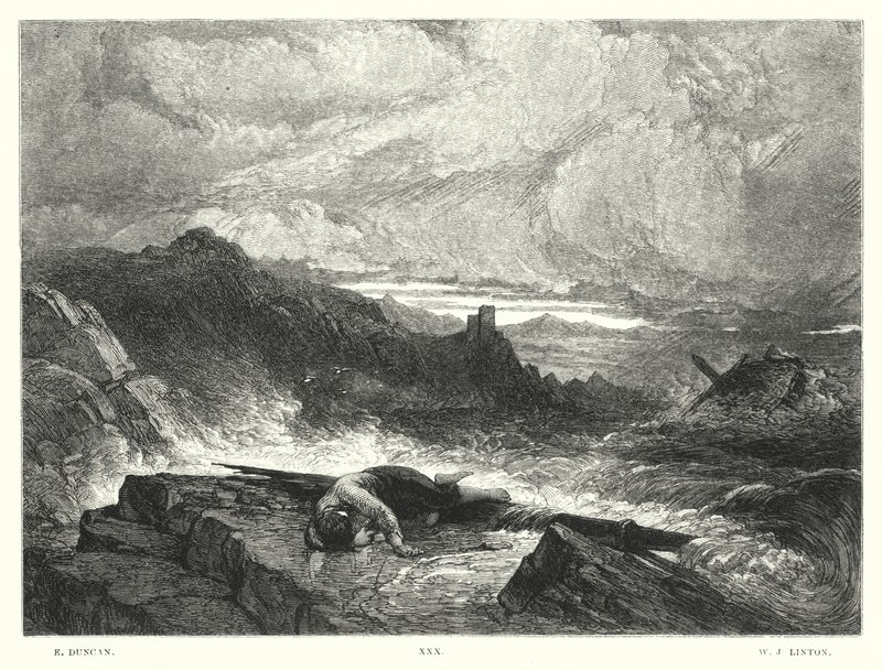 Childe Harold de Lord Byron, Canto IV, Estrofa 179 de Edward (after) Duncan