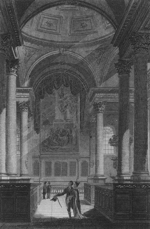 San Esteban Walbrook, Londres de Edward (after) Gyfford
