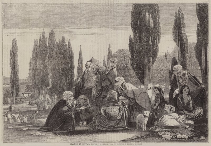 Recuerdo de Scutari de Edward A. Armitage