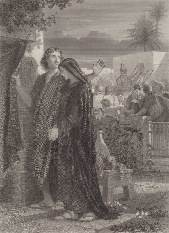 San Juan y la madre de Jesús de Edward A. Armitage