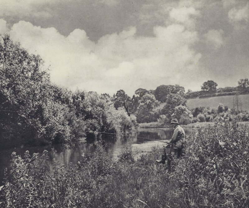 En la canícula (foto b/n) de Edward Alfred Barton