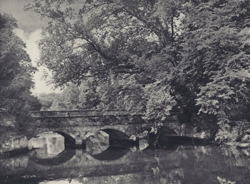 Puente Wilton (foto b/n) de Edward Alfred Barton