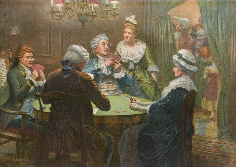 Fiesta de Whist de Navidad - con juegos de ronda estacionales para las generaciones más jóvenes de Edward Frederick Brewtnall