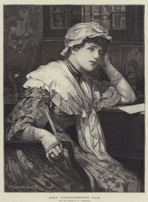 Su gorro de pensar de Edward Frederick Brewtnall
