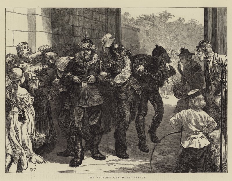 Los vencedores fuera de servicio, Berlín de Edward John Gregory