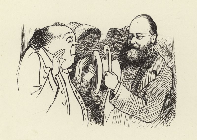 Ilustración de la portada para Más disparates de Edward Lear