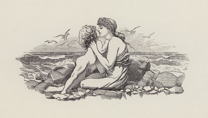 Ilustración para Los Niños del Agua de Charles Kingsley de Edward Linley (after) Sambourne