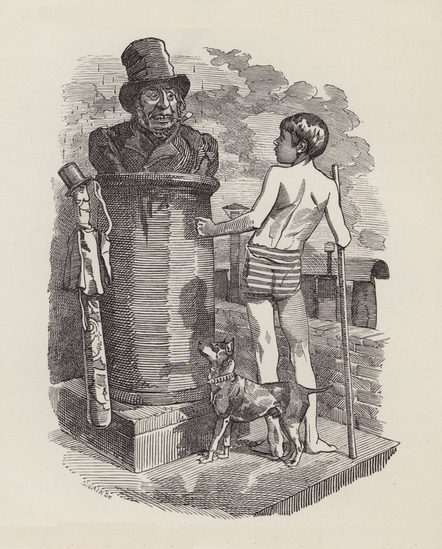 Ilustración de Los niños del agua de Charles Kingsley de Edward Linley (after) Sambourne