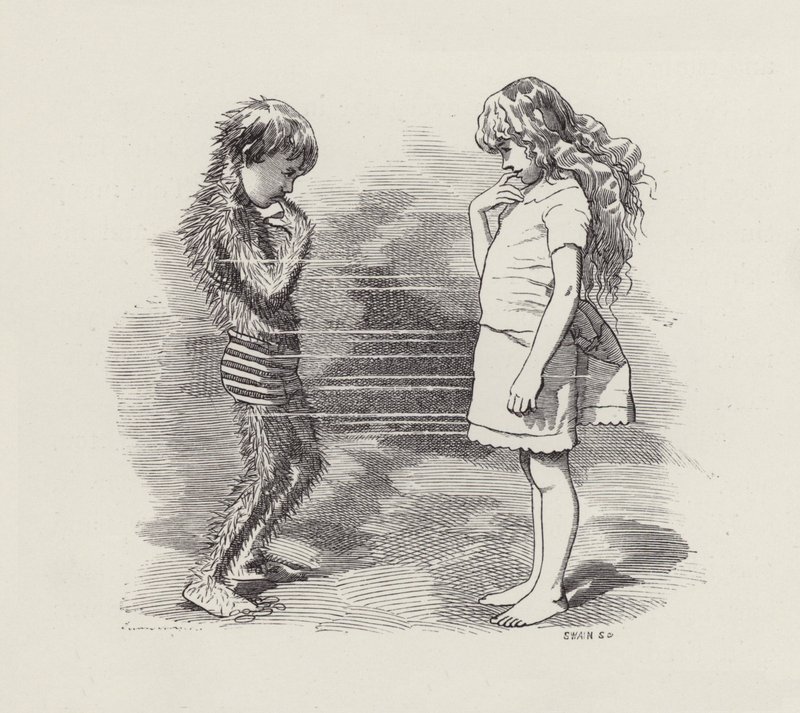 Ilustración para Los niños del agua de Charles Kingsley de Edward Linley (after) Sambourne
