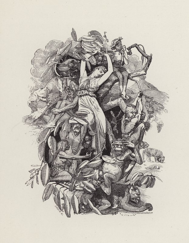 Ilustración para Los niños del agua de Charles Kingsley de Edward Linley (after) Sambourne