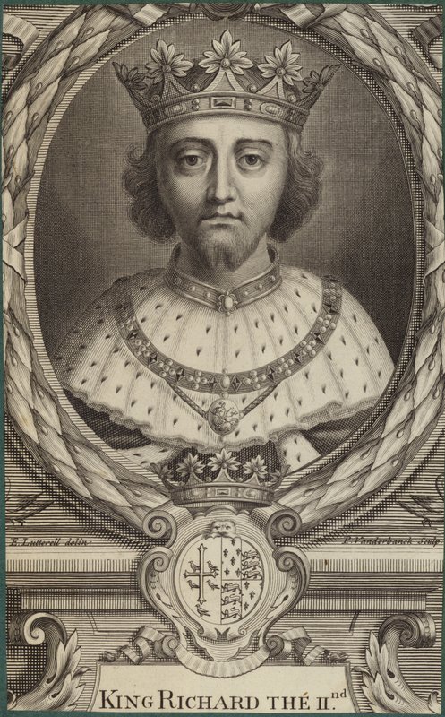 Retrato del Rey Ricardo II de Inglaterra de Edward Lutterell