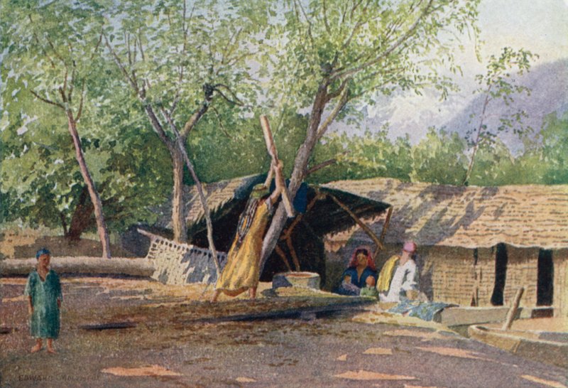 Un barquero y su familia de Edward Mary Joseph Molyneux