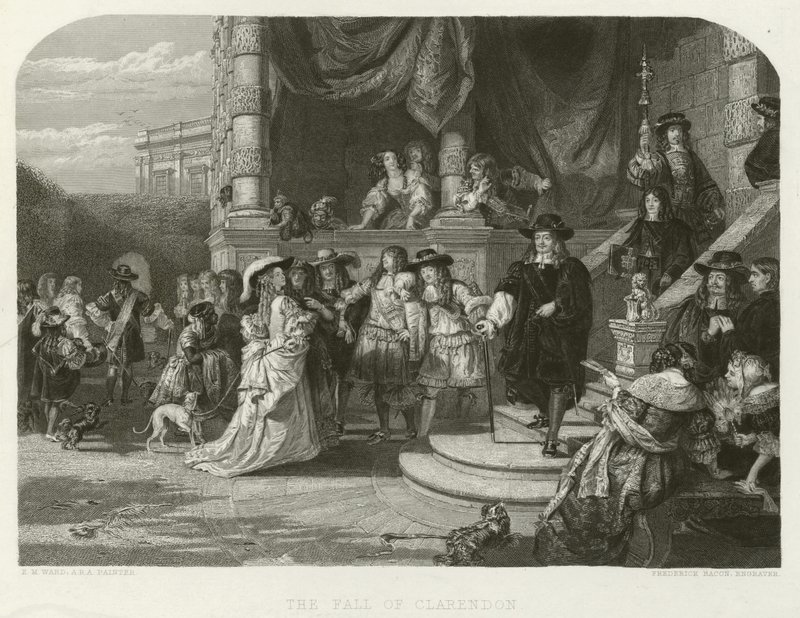 La caída de Clarendon de Edward Matthew after Ward