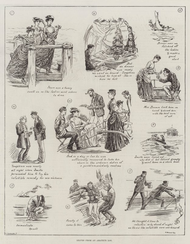 Hojas de un diario amateur de Edward Morant Cox