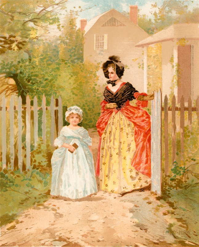 Domingo por la mañana hace cien años de Edward Percy Moran