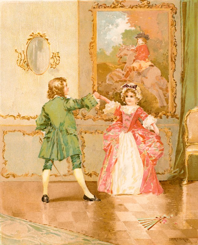 El Minué de Edward Percy Moran