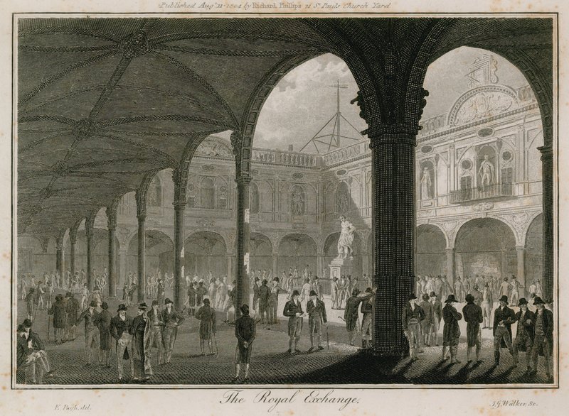 La Bolsa Real, Londres de Edward Pugh