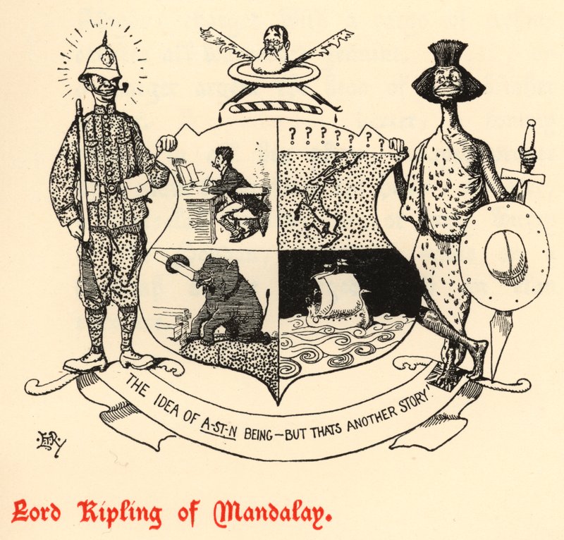 Lord Kipling de Mandalay de Edward Tennyson Reed