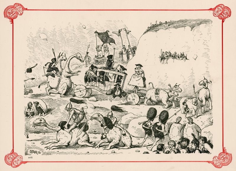 Desfile Prehistórico del Alcalde de Edward Tennyson Reed