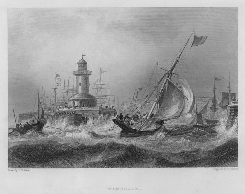 Ramsgate (grabado) de Edward William (after) Cooke