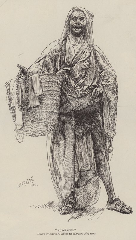 Autolycus de Edwin Austin Abbey
