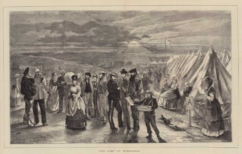El Campamento en Wimbledon de Edwin Buckman