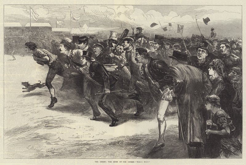 El Derby, la carrera en el curso, ¿quién ganó? de Edwin Buckman