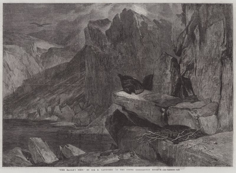 El nido del águila de Edwin Landseer