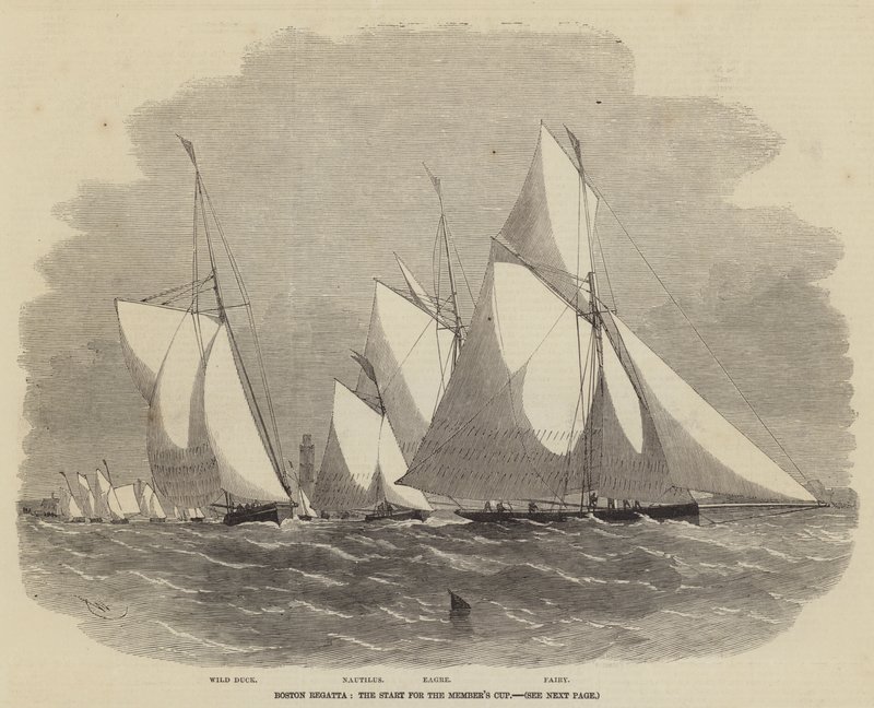 Regata de Boston, el inicio para la Copa del Miembro de Edwin Weedon